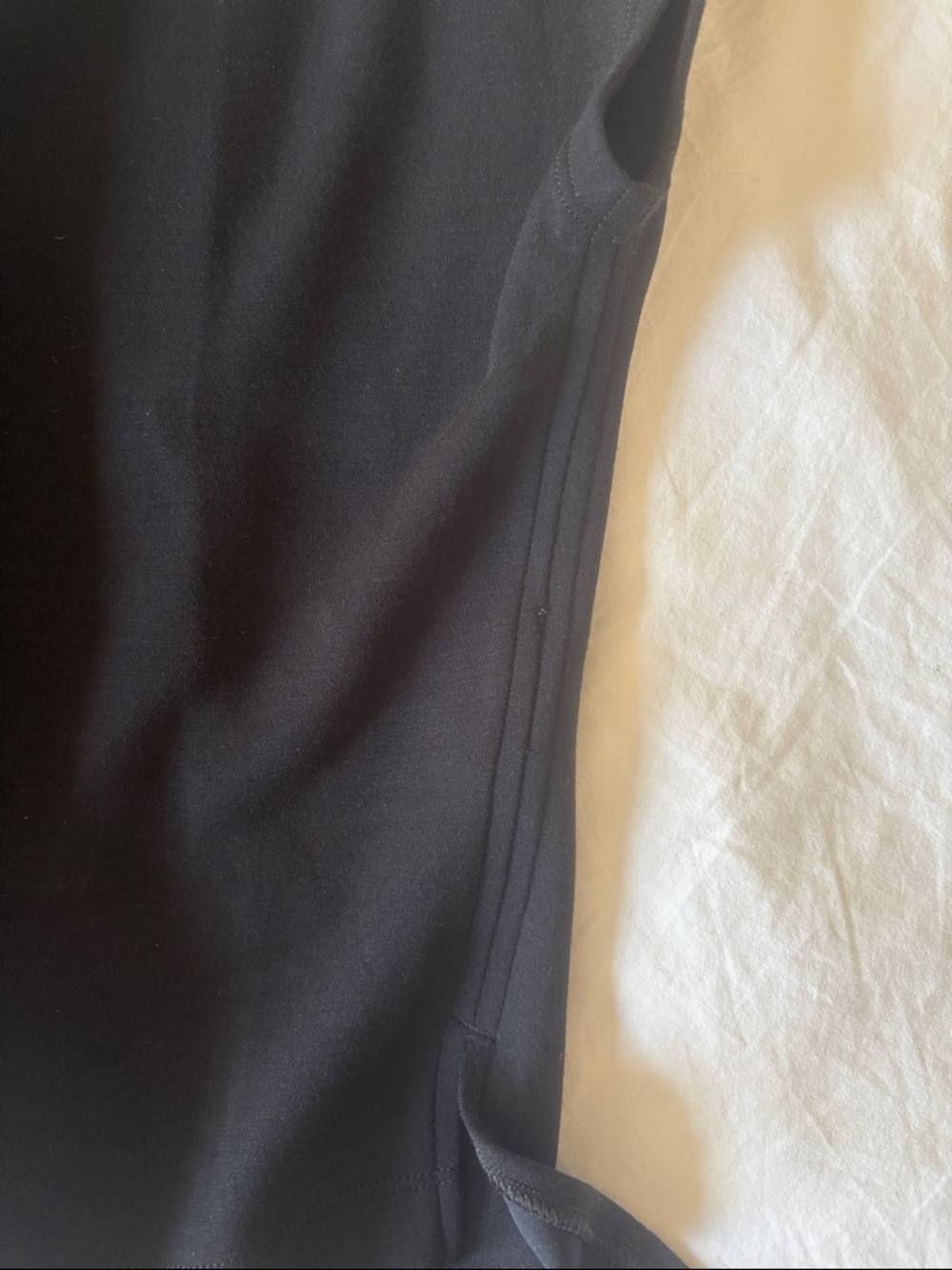Spanx AirEssentials Cap Sleeve Tee in Black - Picture 6 of 8